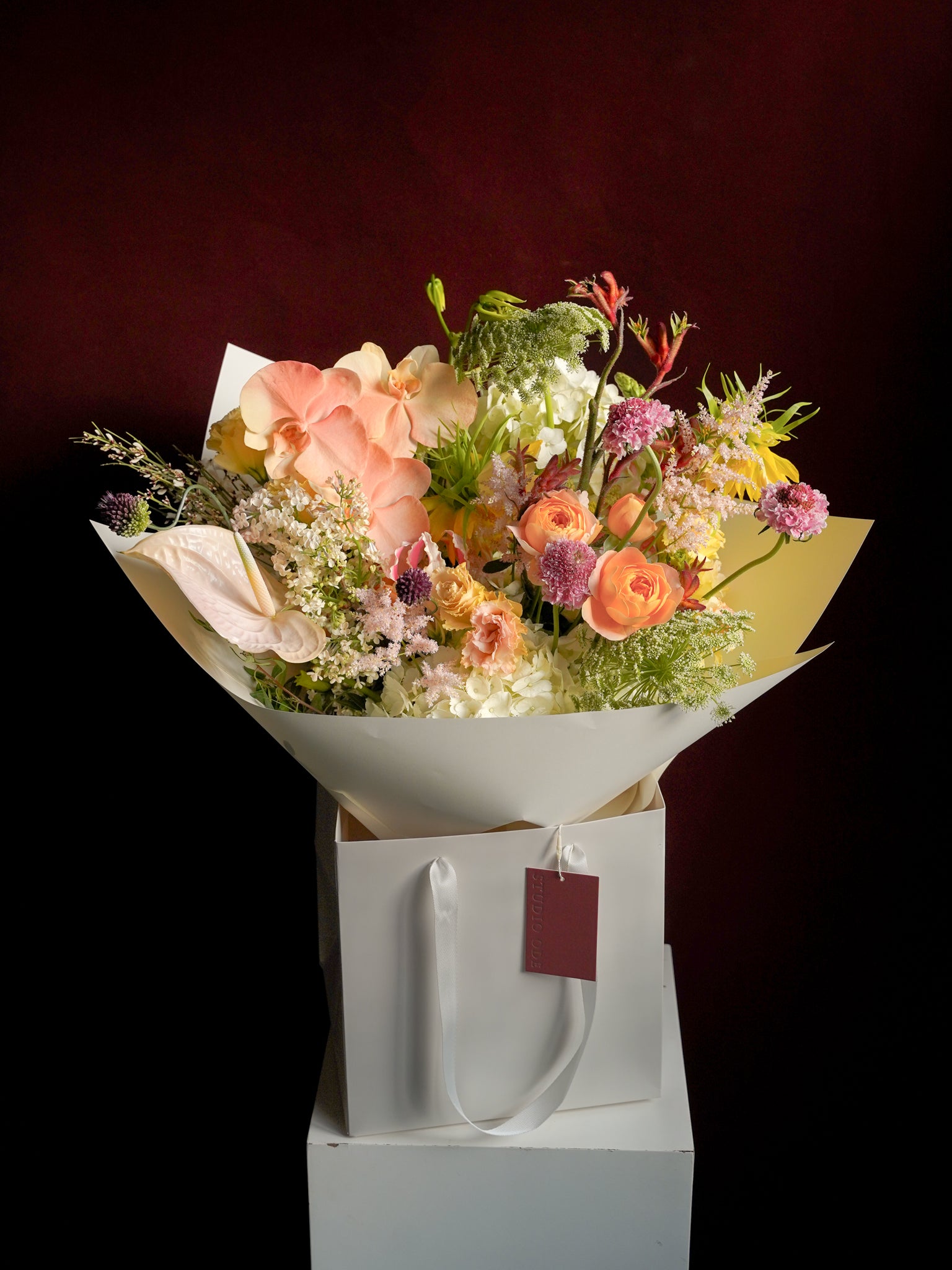 Studio Ode The Dreamy soft romantic floral bouquet gift Hong Kong