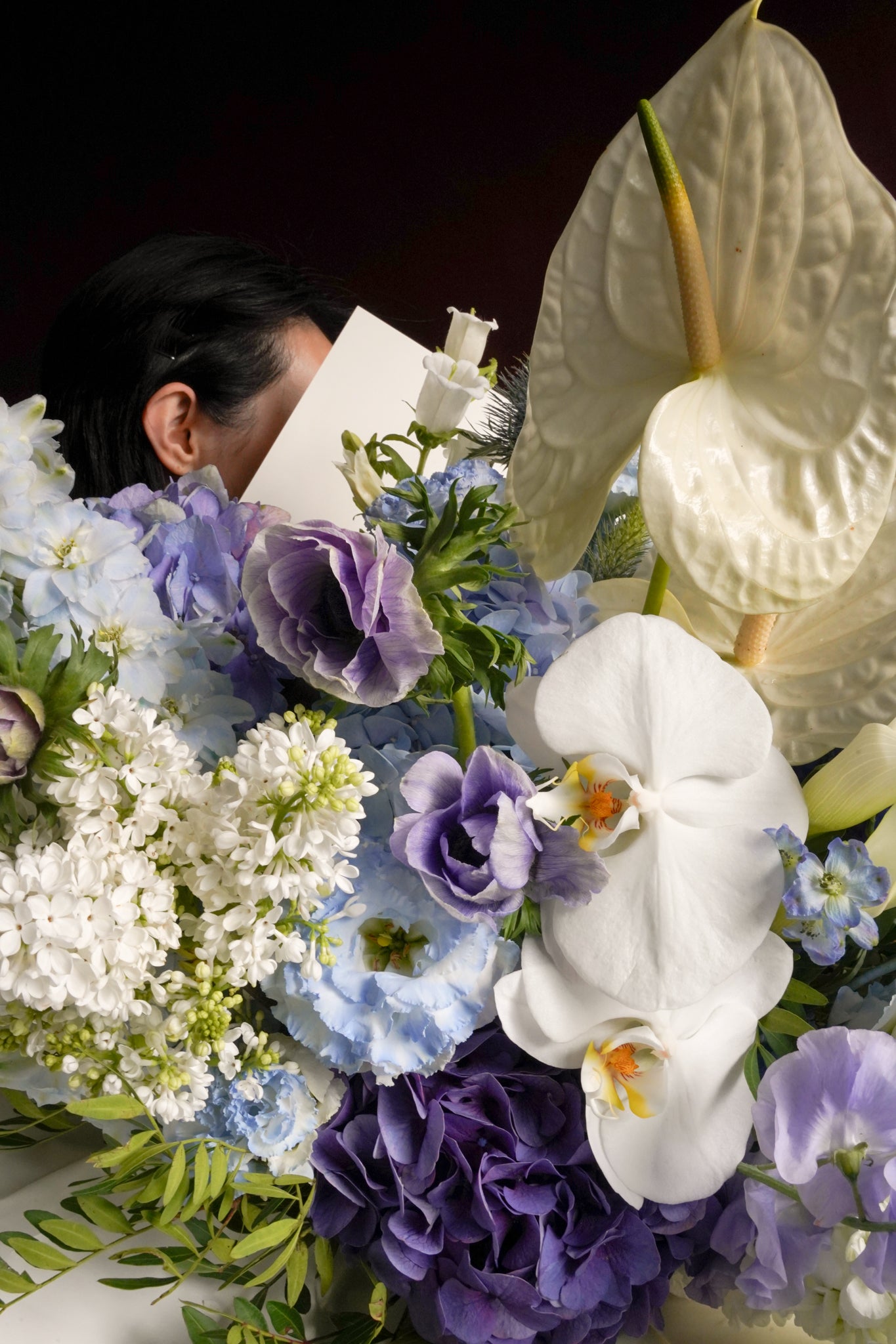 Studio Ode The Ode One Out bold statement floral bouquet close-up detail