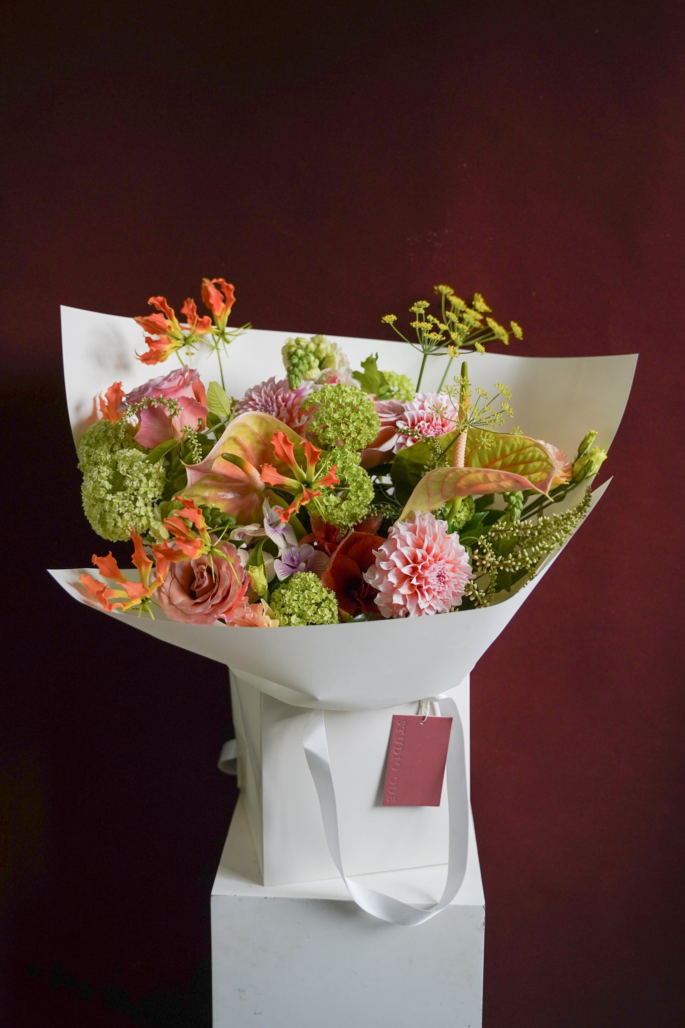 Studio Ode The Pick-Me-Up bright cheerful floral bouquet gift Hong Kong
